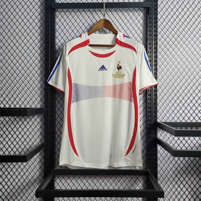 empty-placeholder.webp 2006 France Home Jersey Football Shirt S-XXL - Image 1