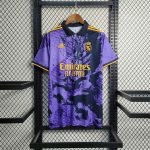 23-24 Real Madrid Purple Jersey (Fans Version) Football Shirt Special Edition