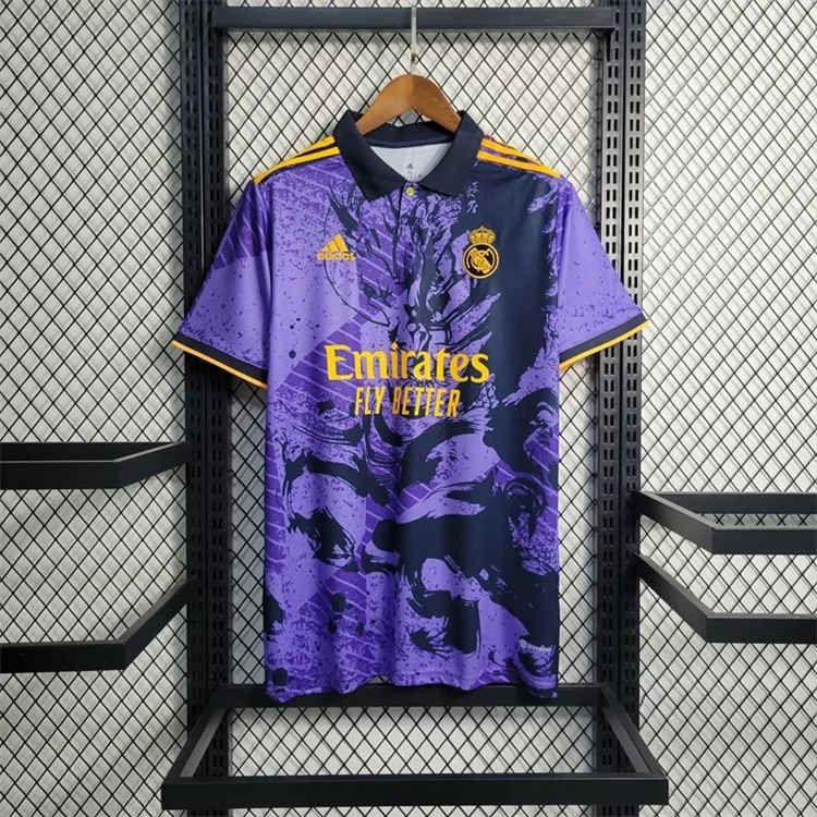 empty-placeholder.webp 23-24 Real Madrid Purple Jersey (Fans Version) Football Shirt Special Edition - Image 1