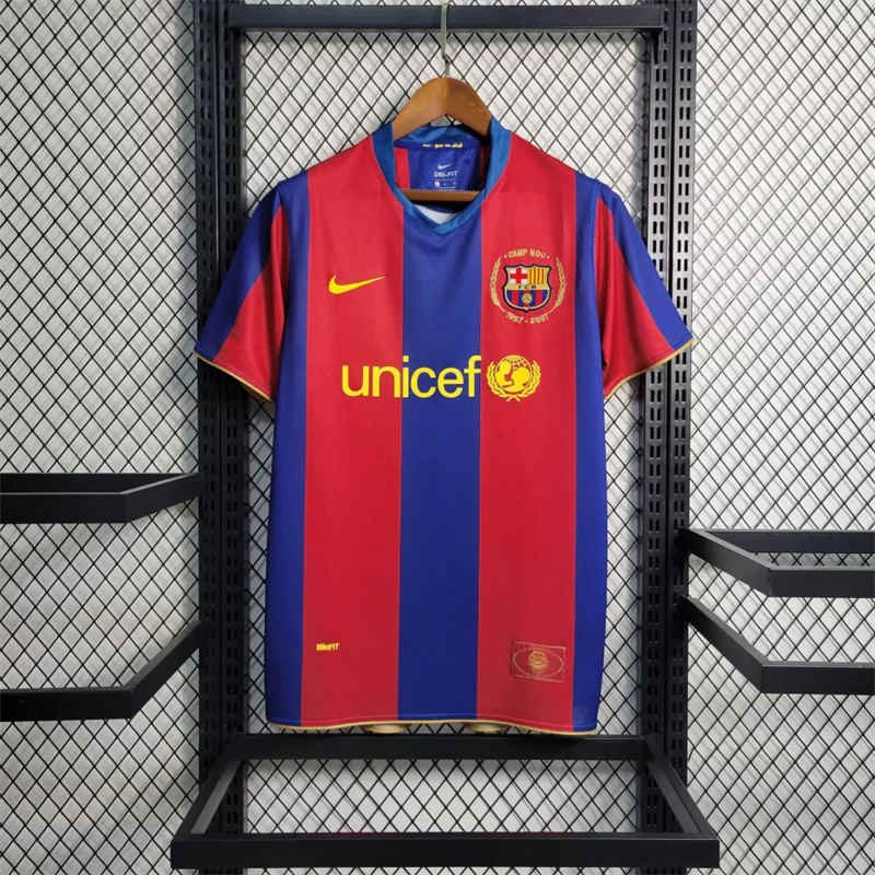 empty-placeholder.webp 07-08 Barcelona Home Jersey Retro Football Shirt S-XXL - Image 1
