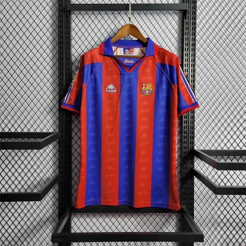 empty-placeholder.webp 95-96 Barcelona Home Jersey Retro Football Shirt S-XXL - Image 1