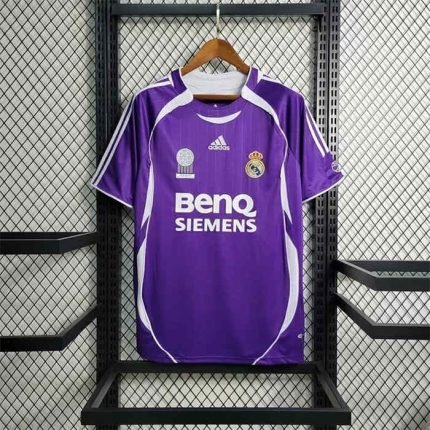 06 Real Madrid 3nd Away Jersey Retro Football Shirt S-XXL