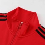 23-24 Manchester United Training Kit (Jacket+Pants)-ZJ#MU03-Red - Image 4