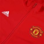 23-24 Manchester United Training Kit (Jacket+Pants)-ZJ#MU03-Red - Image 5
