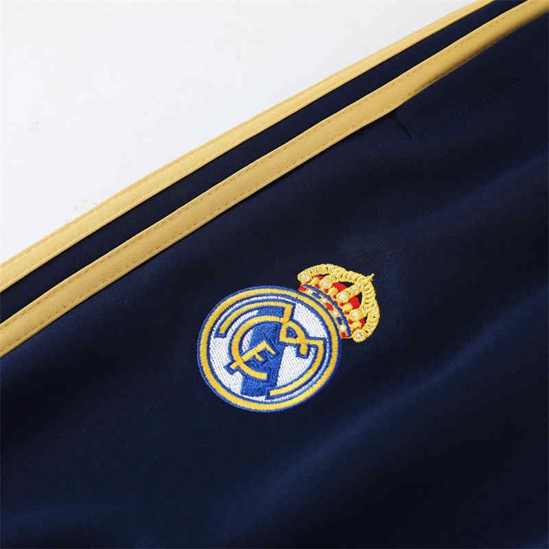 无题会话04335 23-24 Real Madrid Training Kit (Jacket+Pants)-ZJ#MD03-Blue - Image 8
