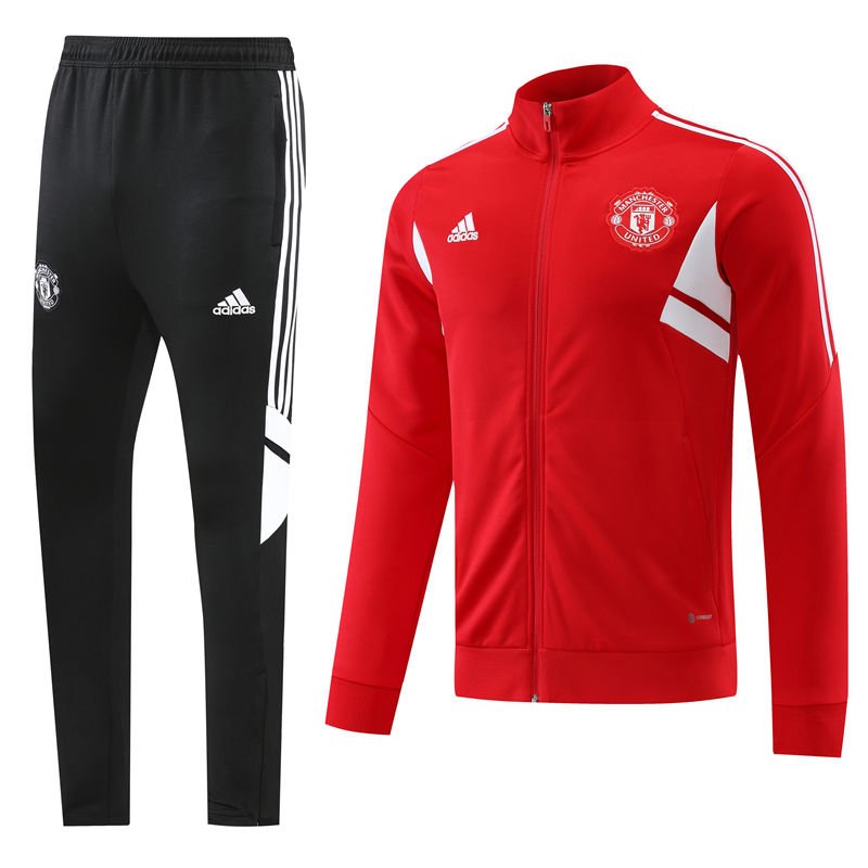 0 (1) Tracksuit Manchester United Training Kit (Jacket+Pants)-ZJ#J07 - Image 1
