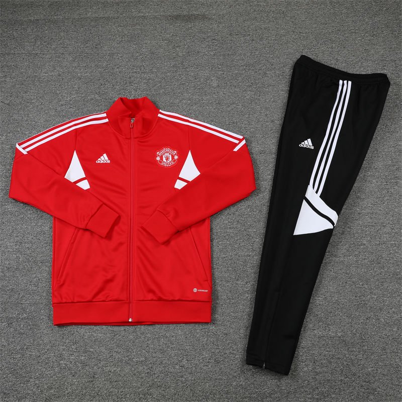 0 (2) Tracksuit Manchester United Training Kit (Jacket+Pants)-ZJ#J13 - Image 3