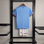22-23 Kids Manchester City Home Jersey Kit Football Size 16-28 - Image 2