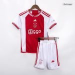 23-24 Kids Ajax Home Jersey Kit Football Size 16-28