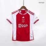 23-24 Kids Ajax Home Jersey Kit Football Size 16-28 - Image 2