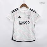 23-24 Kids Ajax Away Jersey Kit Football Size 16-28 - Image 2
