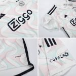 23-24 Kids Ajax Away Jersey Kit Football Size 16-28 - Image 5