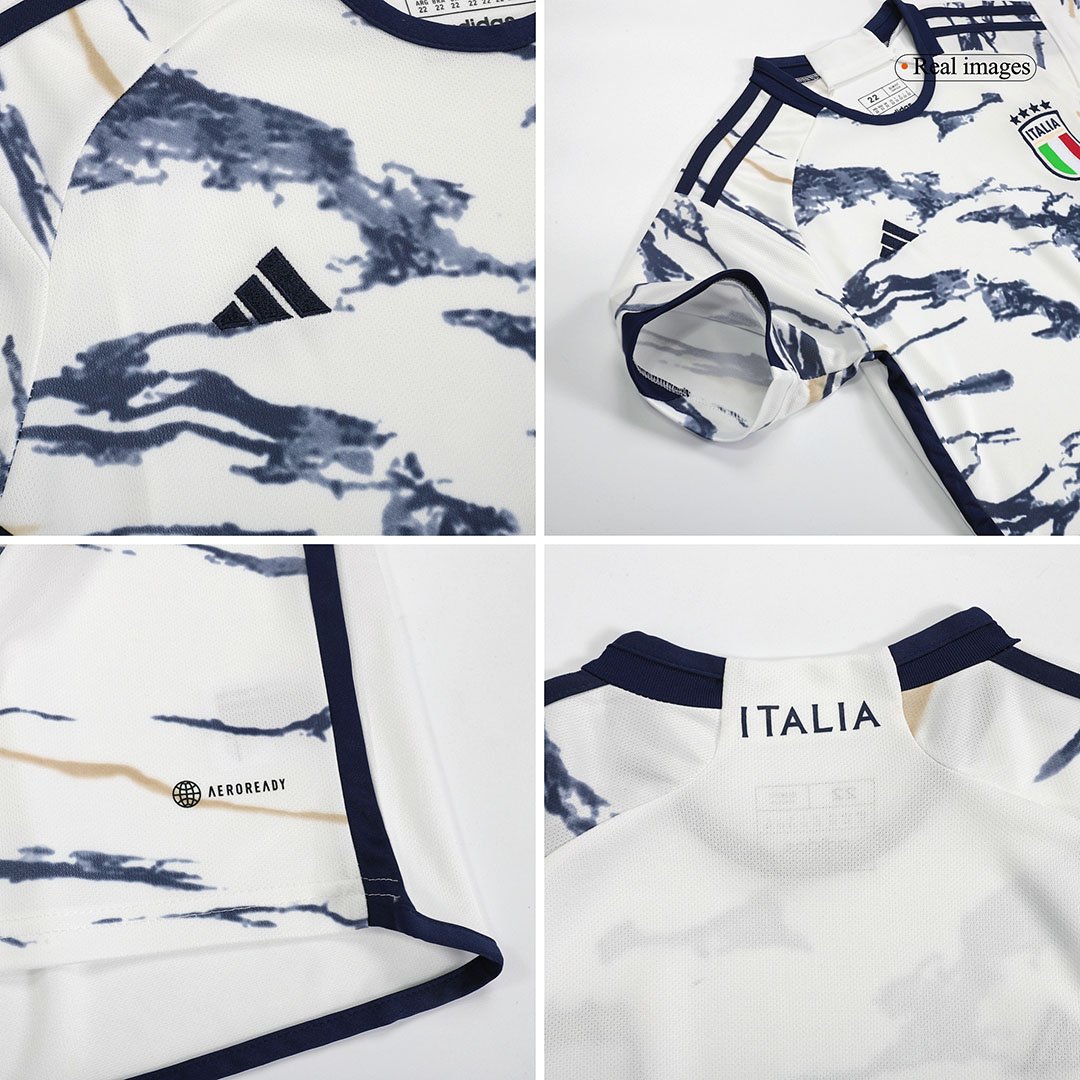 20231024_162908_098 Kids Italy Away Jersey Kit Football Size 16-28 - Image 6