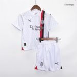 23-24 Kids AC Milan Away Jersey Kit Football Size 16-28