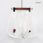 23-24 Kids Manchester United Third Away Jersey Kit Football Size 16-28 - Image 3