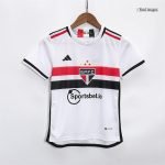 23-24 Kids Sao Paulo Home Jersey Kit Football Size 16-28 - Image 2