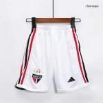 23-24 Kids Sao Paulo Home Jersey Kit Football Size 16-28 - Image 3