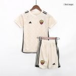 23-24 Kids Roma Away Jersey Kit Football Size 16-28