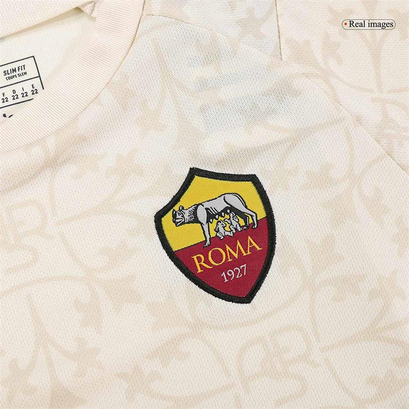 20231029_031838_207 23-24 Kids Roma Away Jersey Kit Football Size 16-28 - Image 5