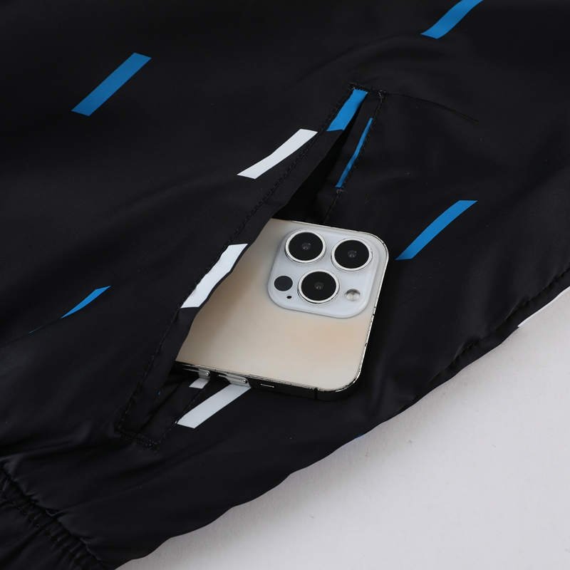 32123 23-24 Double Face Manchester United Jacket Trench Coat Windbreaker - Image 10