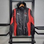 23-24 AC Milan Jacket Trench Coat Size S-XXL Windbreaker