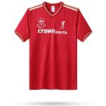 85-86 Liverpool Home Jersey Retro Football Shirt S-XXL