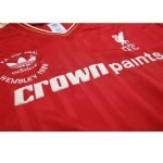 85-86 Liverpool Home Jersey Retro Long Sleeve Football Shirt S-XXL - Image 4