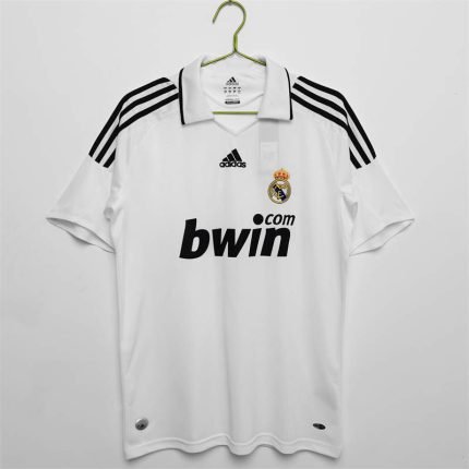 08-09 Real Madrid Home Jersey Retro Football Shirt S-XXL