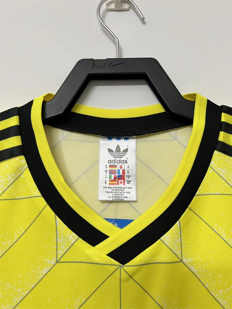 e5a510d1 88 Borussia Dortmund Home Jersey Retro Football Shirt S-XXL - Image 6