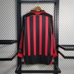 06-07 Retro AC Milan Home Jersey Long Sleeve Football Shirt S-XXL - Image 2