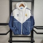 23-24 Real Madrid Jacket Trench Coat Size S-XXL Windbreaker