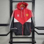 23-24 Manchester United Jacket Trench Coat Size S-XXL Windbreaker