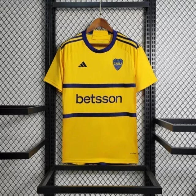 empty-placeholder.webp 23-24 Boca Juniors Away Jersey (Fans Version) Football Shirt - Image 1