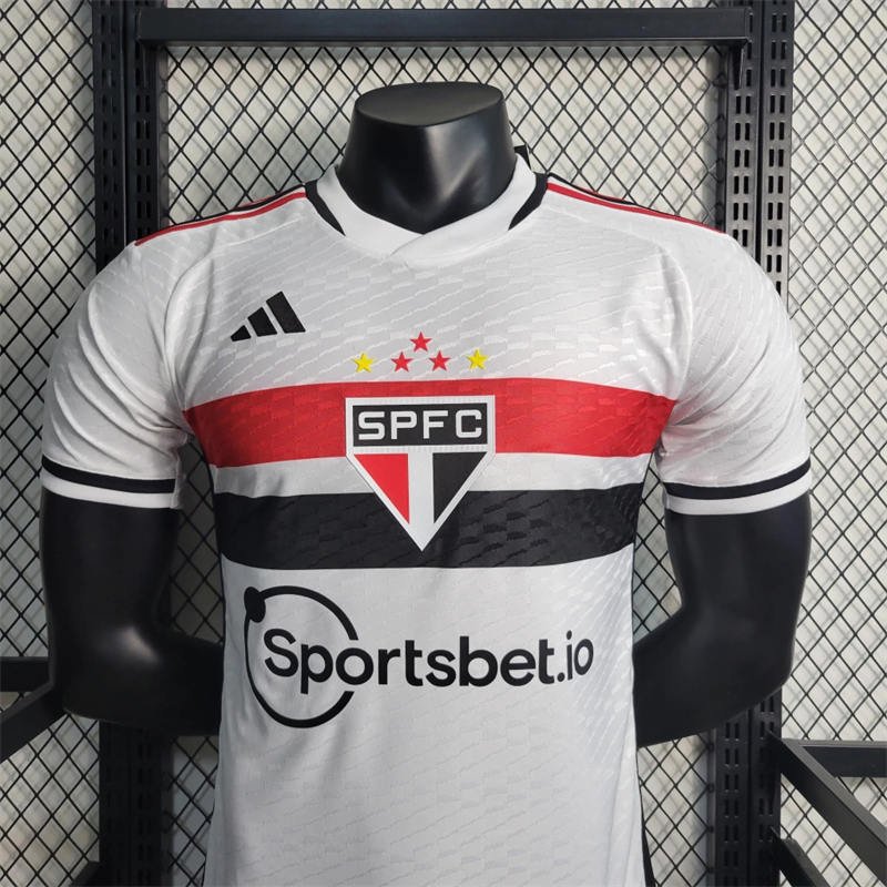 empty-placeholder.webp (3) 23-24 Sao Paulo Home Jersey (Player Version) Football Shirt S -XXL - Image 4