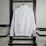 23-24 Double Face Al Hilal Windbreaker Jacket Trench Coat Size S-XXL - Image 4