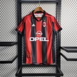 98-99 Retro AC Milan Home Jersey Football Shirt S-XXL