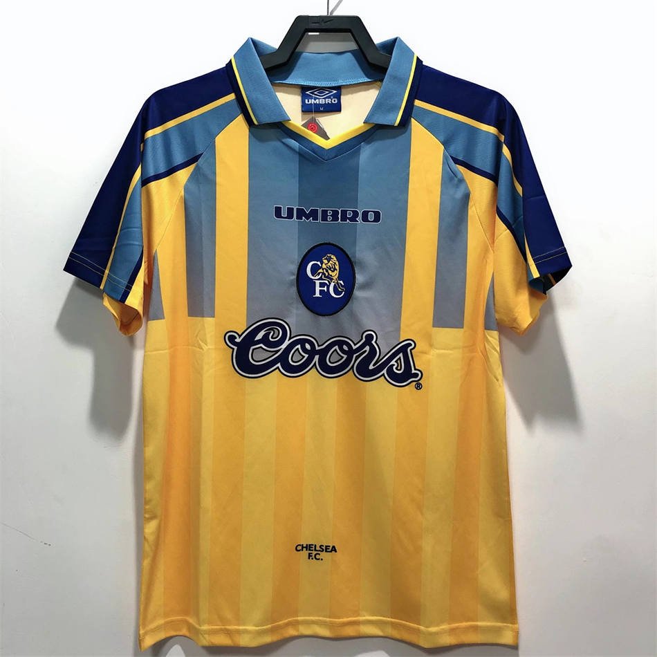 z01 (2) 95-97 Chelsea Away Jersey Retro Football Shirt S-XXL - Image 1