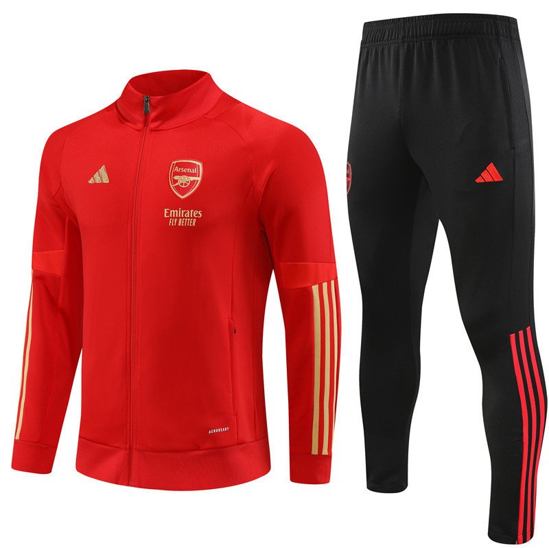 0023- 副本 Tracksuit Arsenal Training Kit (Jacket and Pant)-ASD#AR013 - Image 1