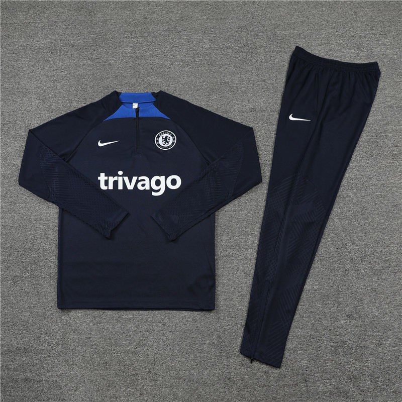 08426 副本 Tracksuit Chelsea Training Kit (Tops and Pant)-ASD#CH02 - Image 3