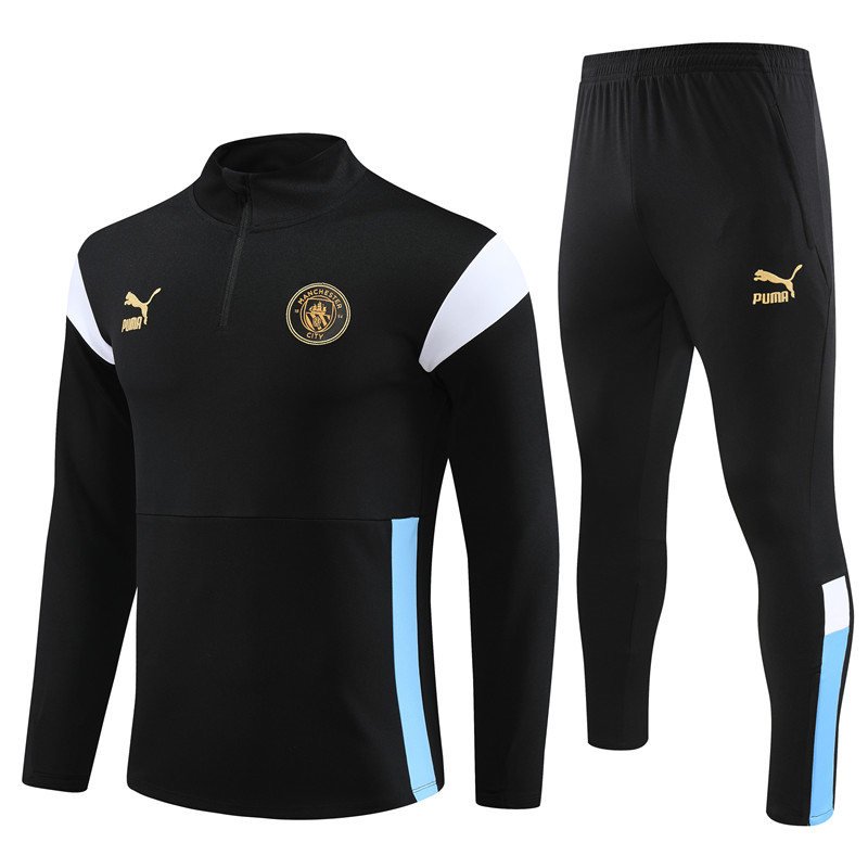 2 副本 Tracksuit Manchester City Training Kit (Tops and Pant)-ASD#MC005 - Image 1