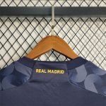 23-24 Real Madrid Full Sleeve Away Jersey (Fans Version) Football Shirt - Image 4