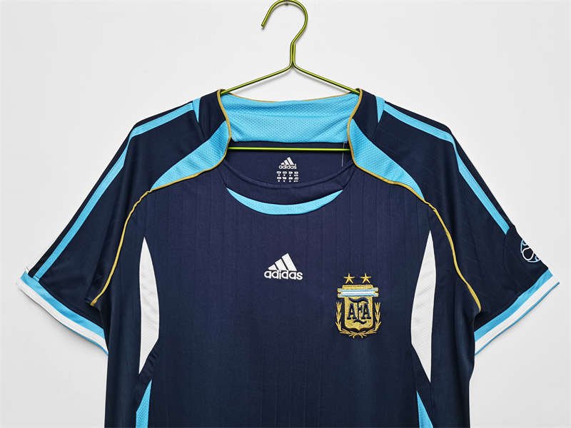 IMG_20231128_170217 2006 Argentina Away Jersey Retro Football Shirt S-XXL - Image 3