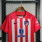 23-24 Atletico Madrid Home Jersey (Fans Version) Football Shirt - Image 5