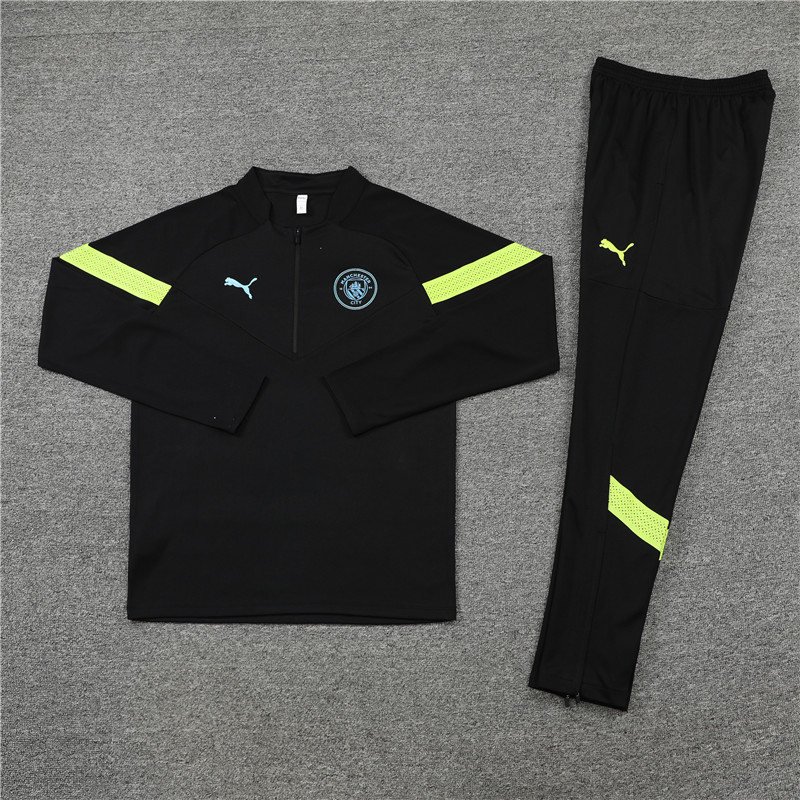 无题会话01959 副本 Tracksuit Manchester City Training Kit (Tops and Pant)-ASD#MC002 - Image 3