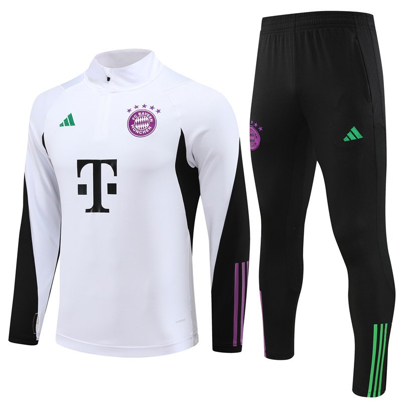 001 副本 Tracksuit Bayern Munich Training Kit (Tops and Pant)-ADS#BM02 - Image 1