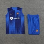 Barcelona Training Kit (Tops+Shorts)-QS#BA026S - Image 3