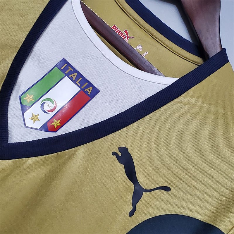 79a6cfec 06 Italy Goalkeeper Jersey Retro Football Shirt Size S-XXL - Image 4