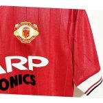 82-83 Retro Manchester United Jersey Home Football Shirt S-XXL - Image 5