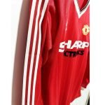 82-83 Retro Manchester United  Home Jersey Full Sleeve Football Shirt S-XXL - Image 7