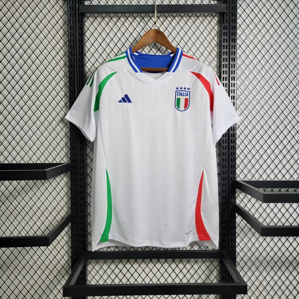 empty-placeholder.webp 24-25 Italy Away Kit (Fans Version) Jersey Football Shirt - Image 1
